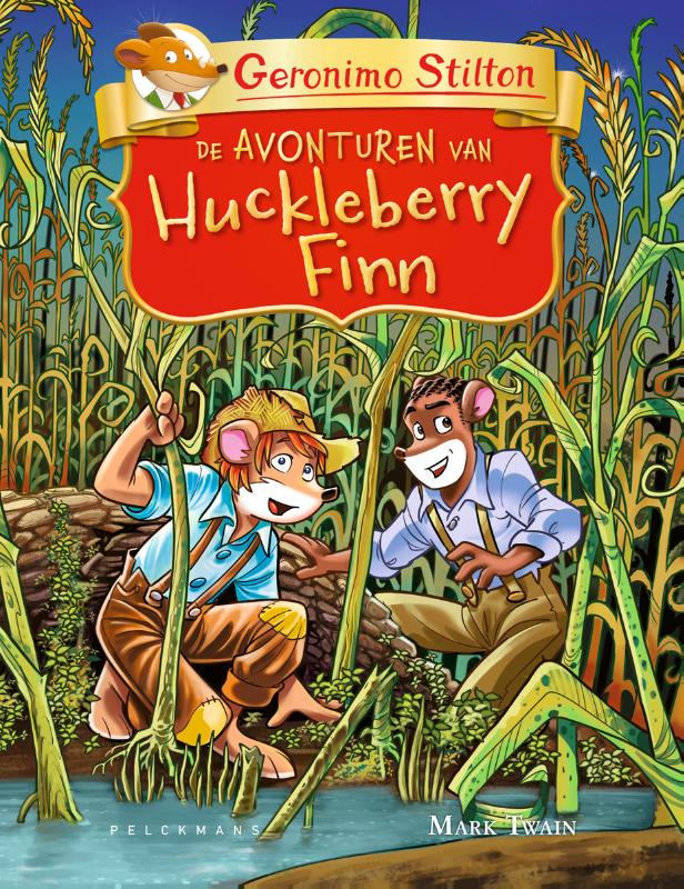 Omslag van Geronimo Stilton - Huckleberry Finn