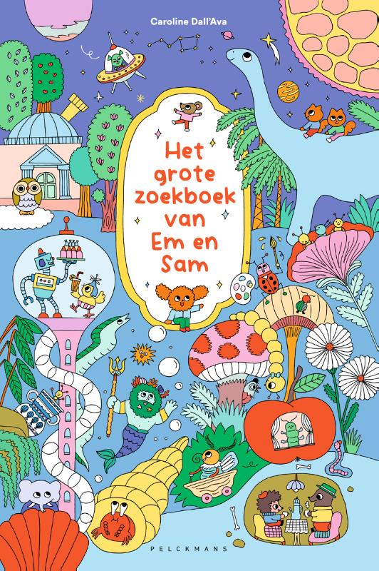 Omslag van Het grote zoekboek van Em en Sam