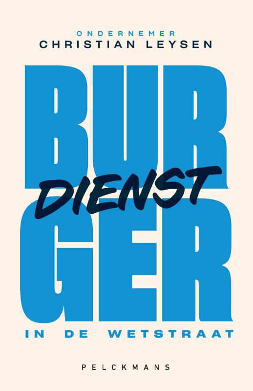 Omslag van Burgerdienst in de Wetstraat