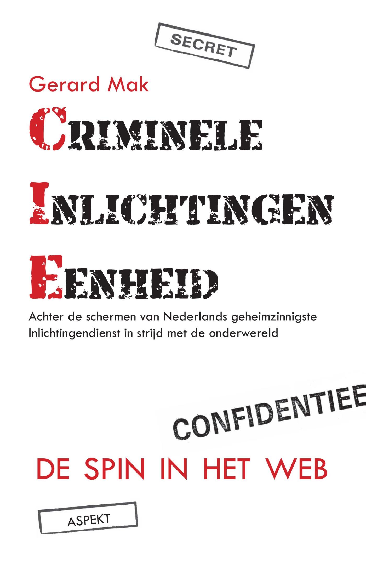 Omslag van Criminele Inlichtingen Eenheid