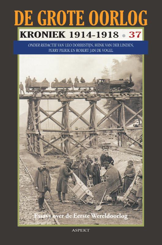 Omslag van De Grote Oorlog, kroniek 1914-1918