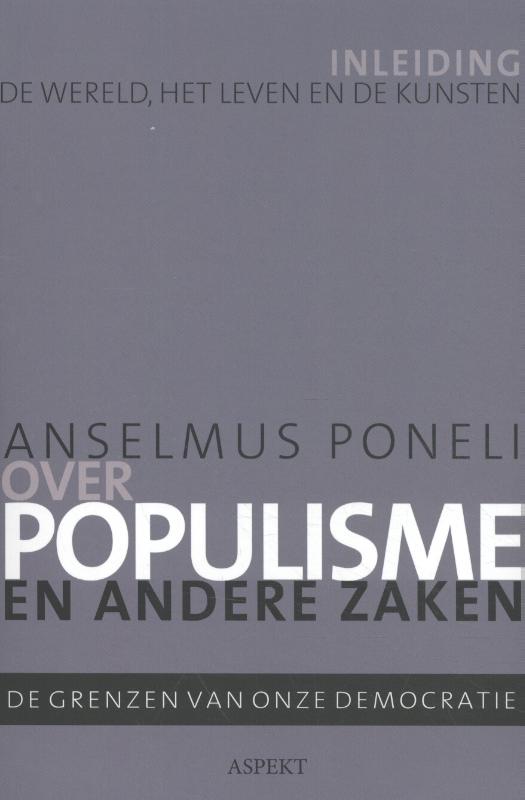 Omslag van Over populisme en andere zaken