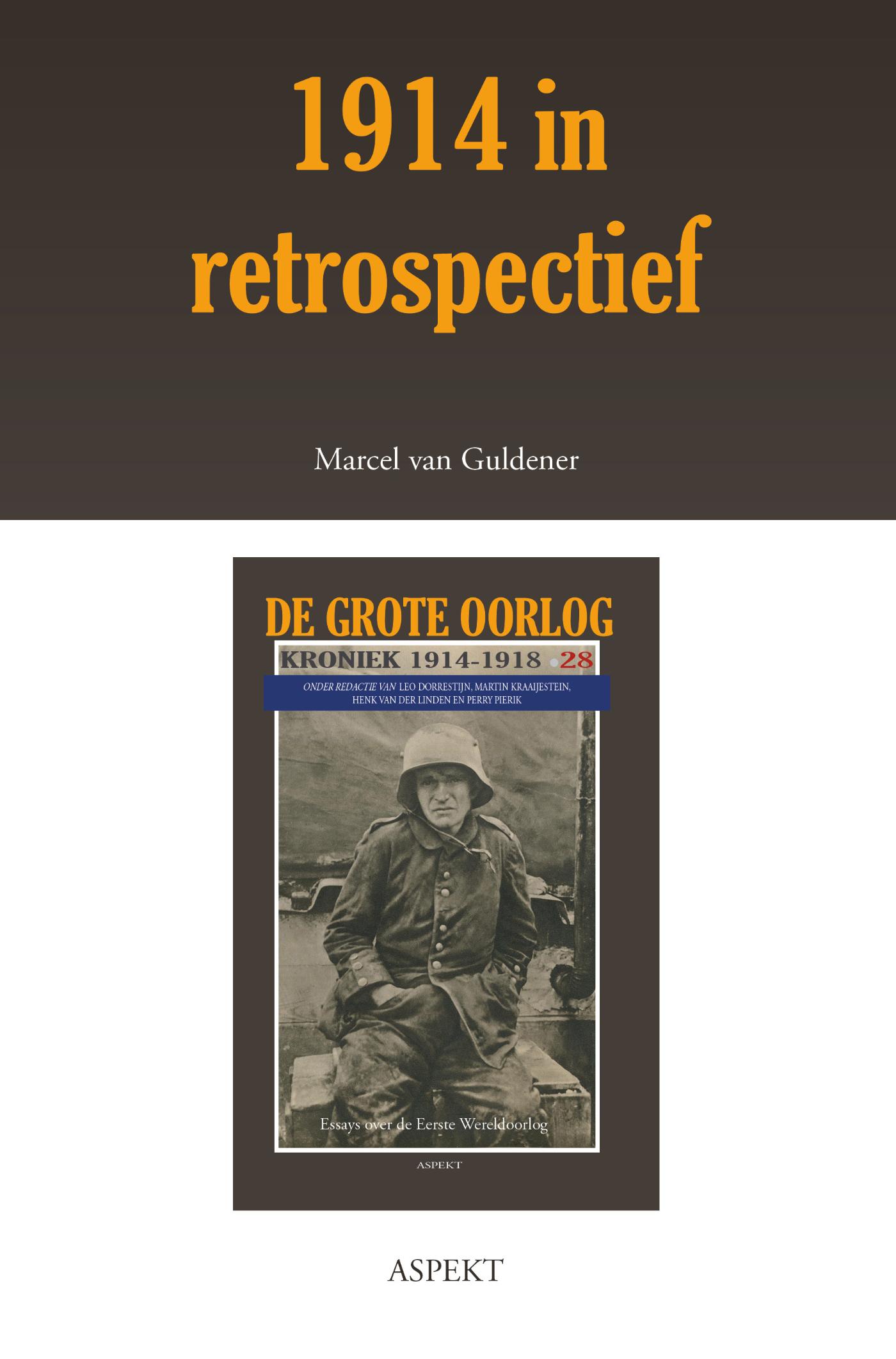 Omslag van 1914 in retrospectief