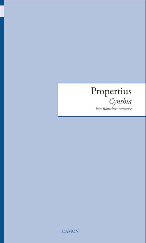 Omslag van Propertius, Cynthia