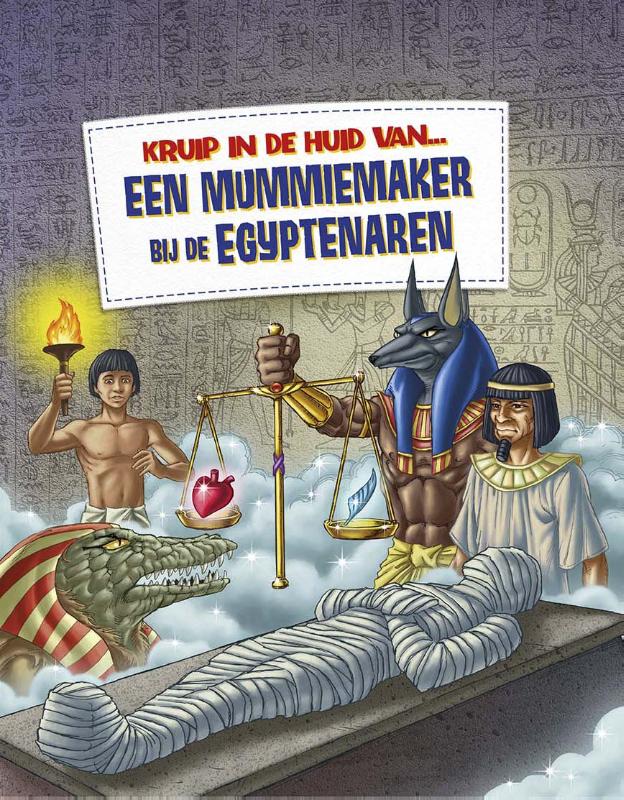 Omslag van een mummiemaker bij de Egyptenaren