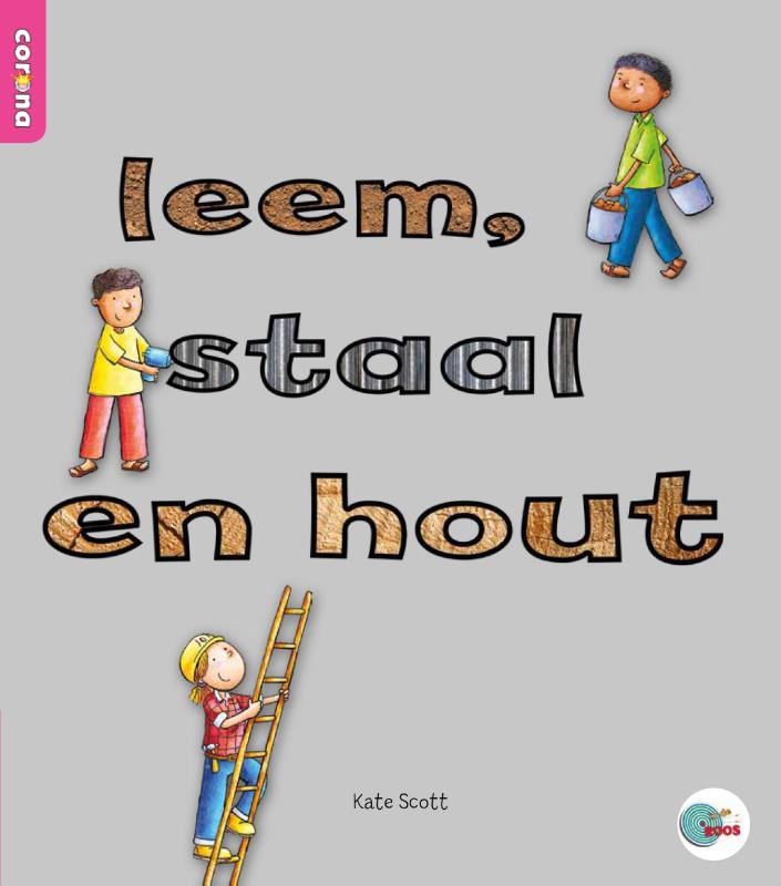 Omslag van Leem, staal, hout