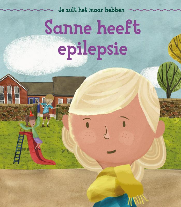 Omslag van Sanne heeft epilepsie