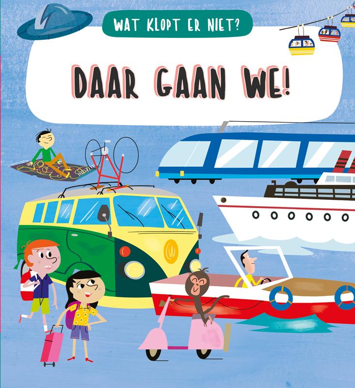 Omslag van Daar gaan we!
