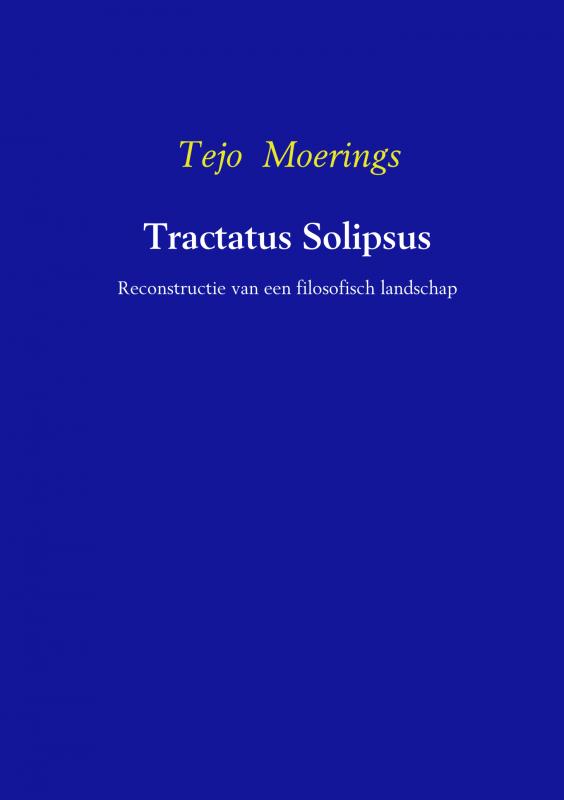 Omslag van Tractatus Solipsos