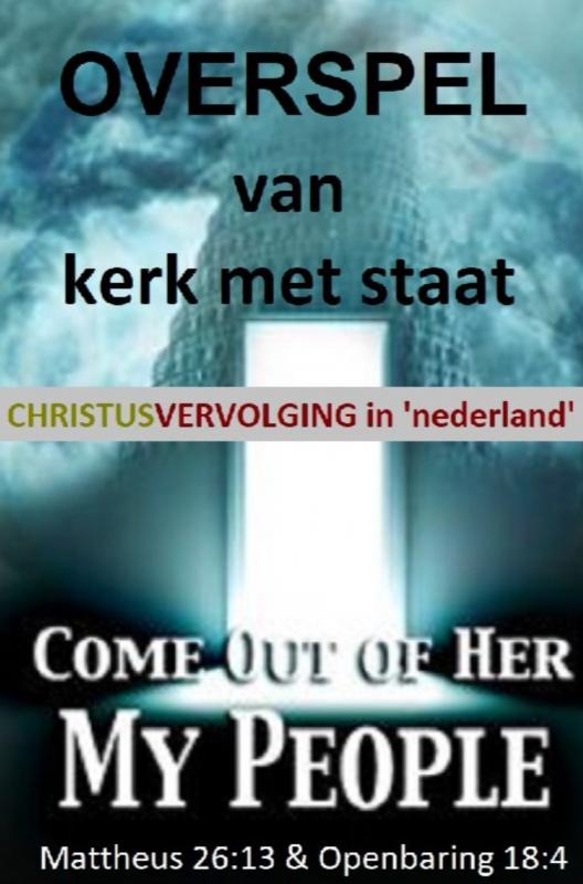 Omslag van overspel van kerk met staat
