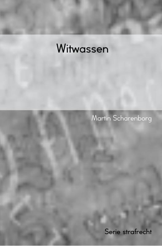 Omslag van Witwassen