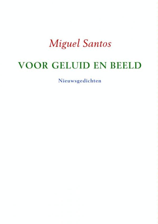 Omslag van Voor geluid en beeld