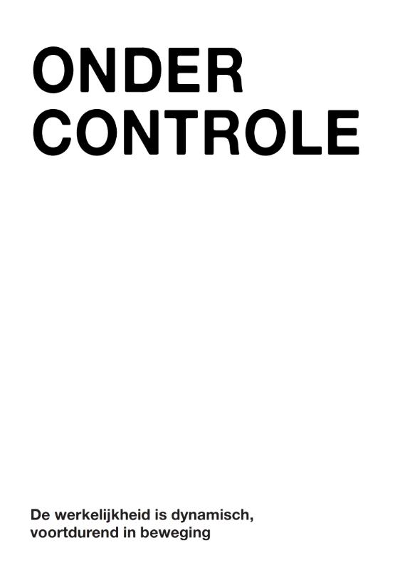 Omslag van Onder Controle