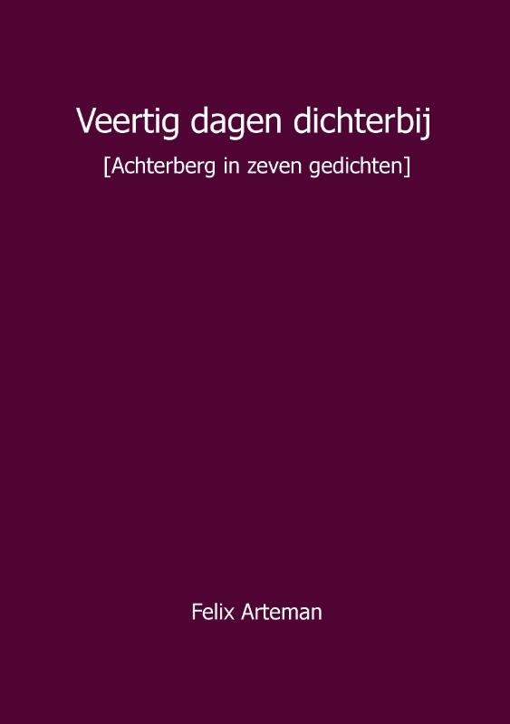 Omslag van Veertig dagen dichterbij