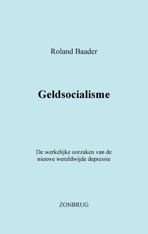 Omslag van Geldsocialisme