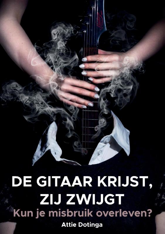 Omslag van De gitaar krijst, zij zwijgt