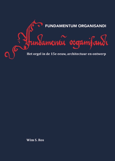 Omslag van Fundamentum Organisandi