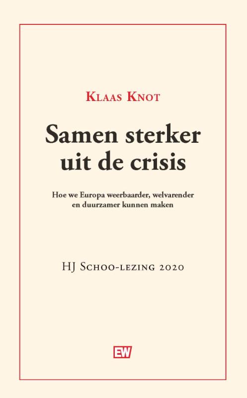 Omslag van Samen sterker uit de crisis
