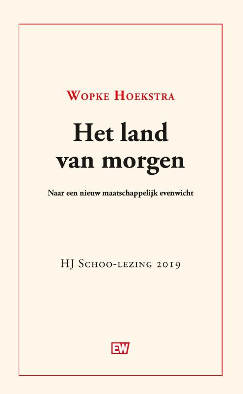 Omslag van Het land van morgen