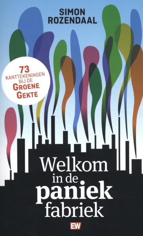 Omslag van Welkom in de paniekfabriek