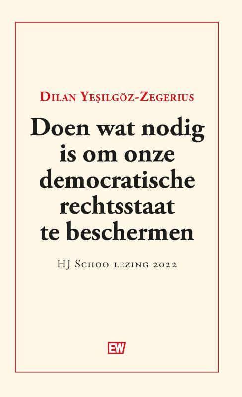 Omslag van Doen wat nodig is om onze democratische rechtsstaat te beschermen