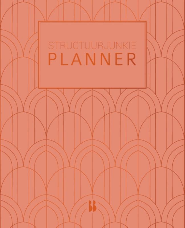 Omslag van Structuurjunkie planner (klein) - perzik