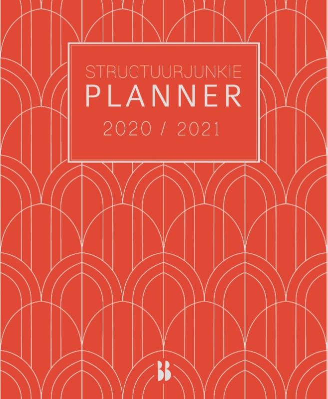 Omslag van Structuurjunkie planner 2020/2021
