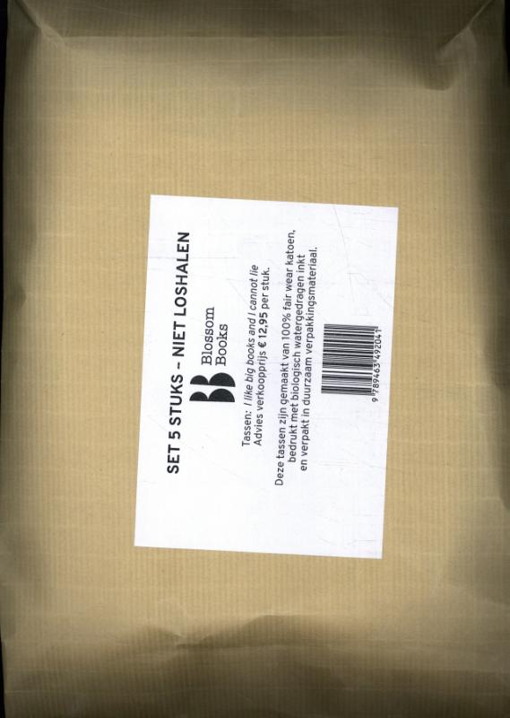 Omslag van I Like big books and I cannot lie - Blossom Bags - Fair wear