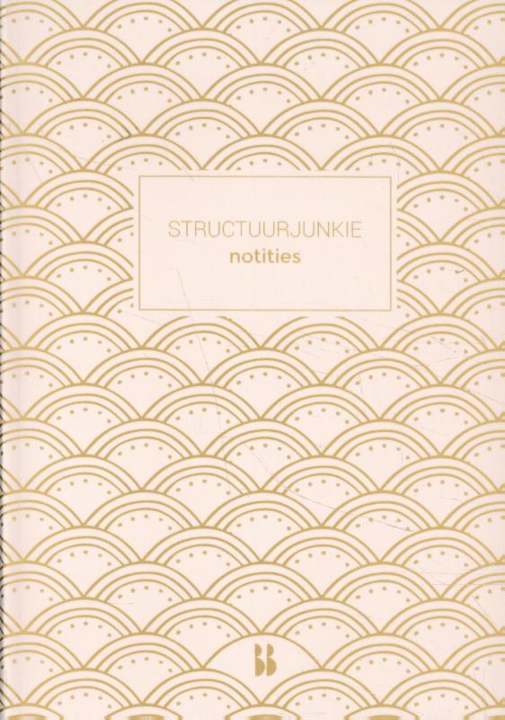 Omslag van Structuurjunkie notitieboek (roze)