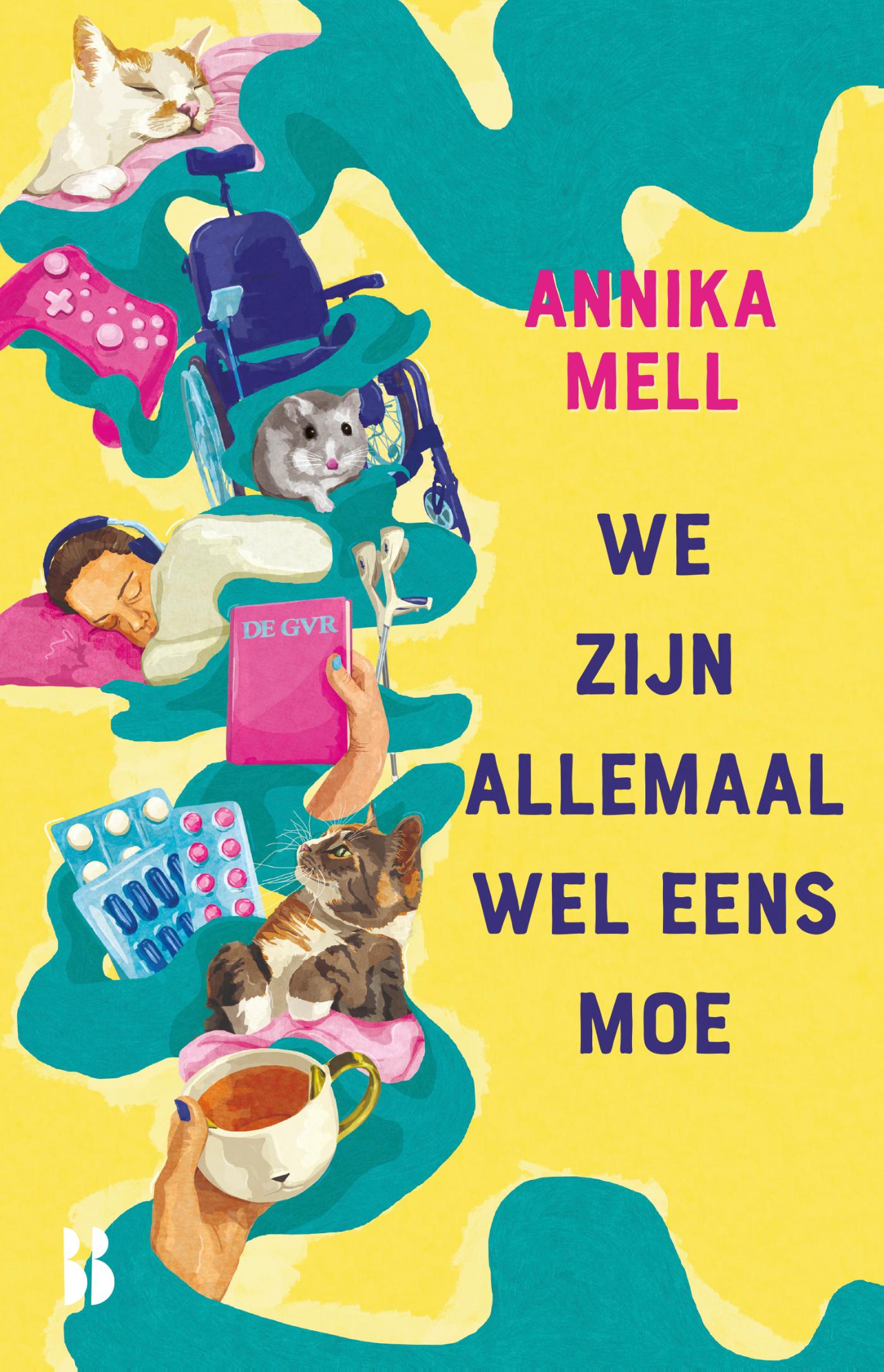 Omslag van We zijn allemaal wel eens moe