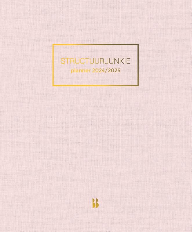 Omslag van Structuurjunkie-planner 2024/2025