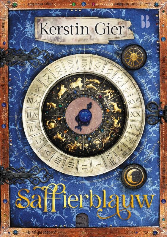 Omslag van Saffierblauw