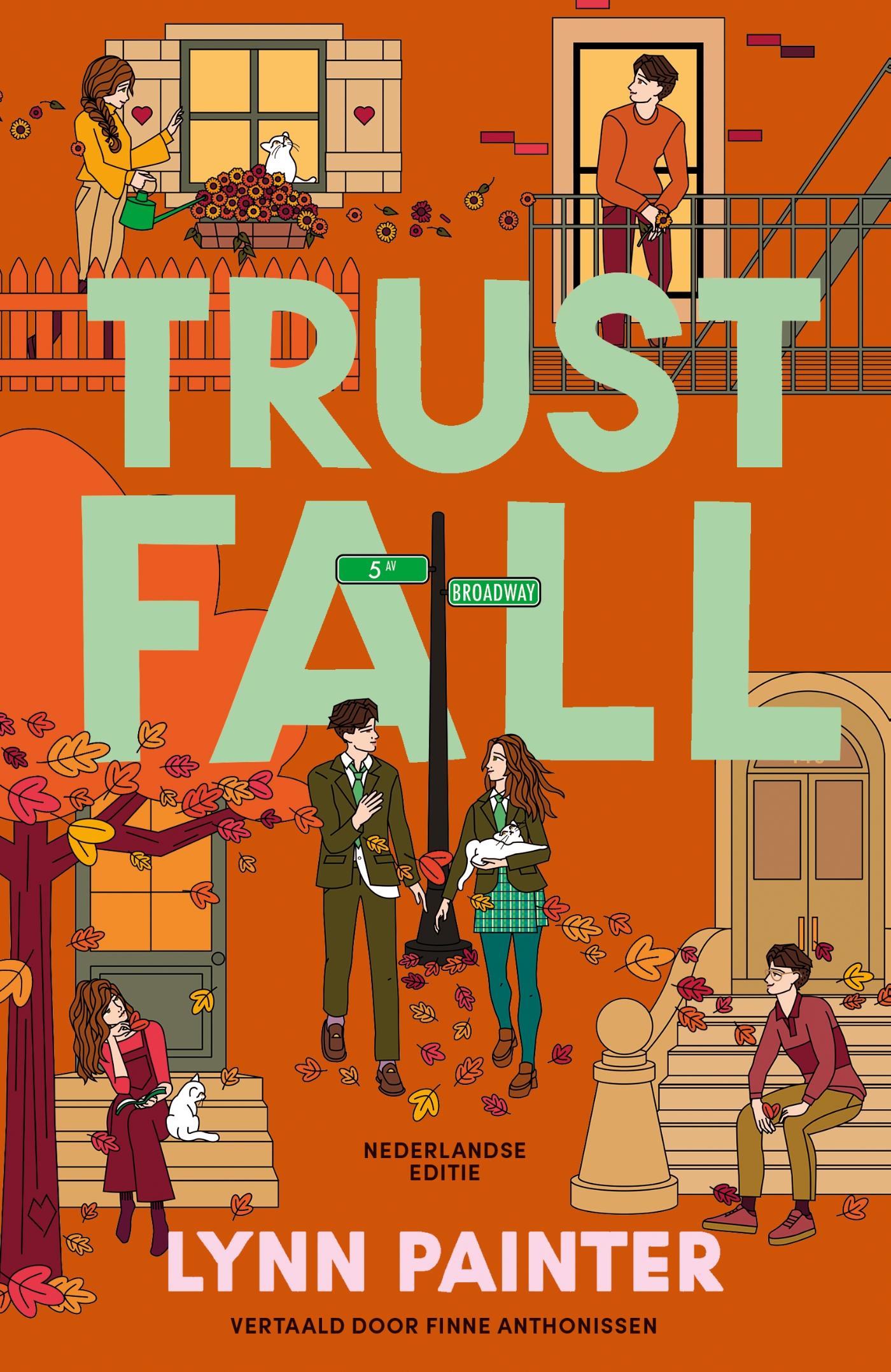 Omslag van Trust fall