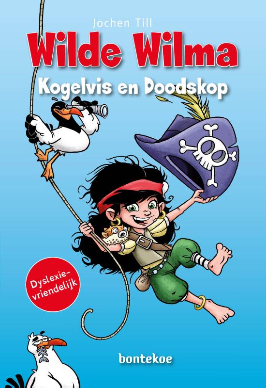 Omslag van Wilde Wilma Kogelvis en Doodskop