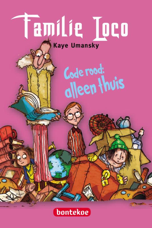 Omslag van Familie Loco - Code rood: alleen thuis