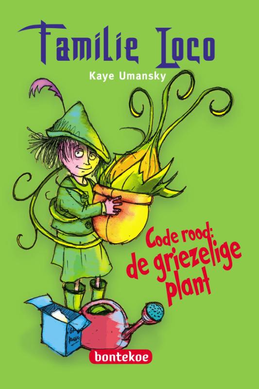 Omslag van Familie Loco - Code rood: de griezelige plant