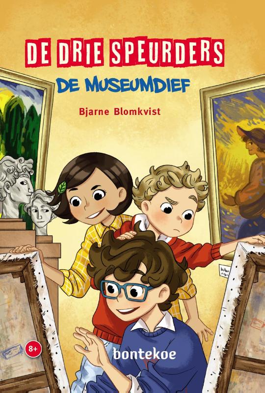 Omslag van De drie speurders - De museumdief
