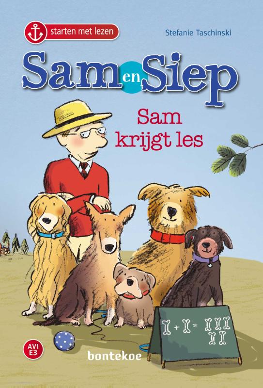 Omslag van Sam en Siep - Sam krijgt les
