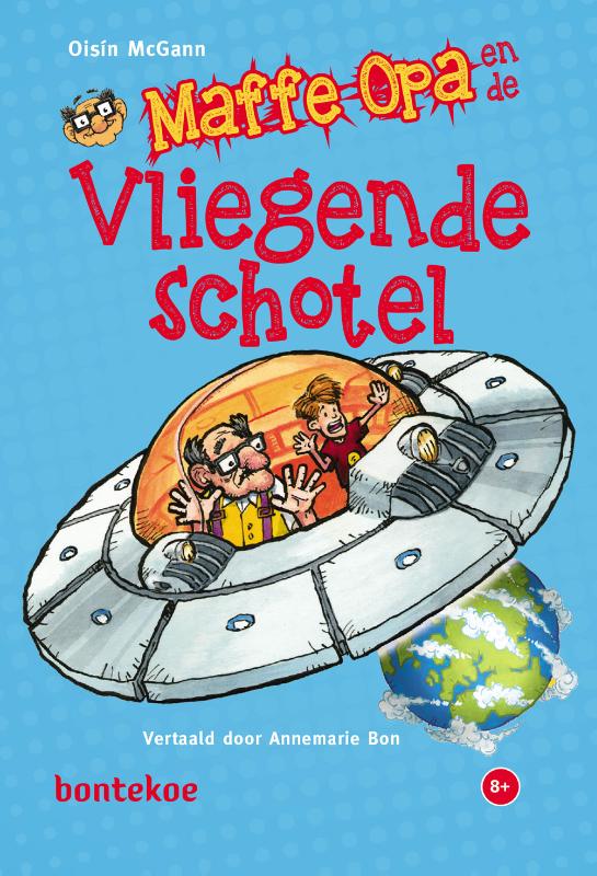 Omslag van Maffe opa en de vliegende schotel