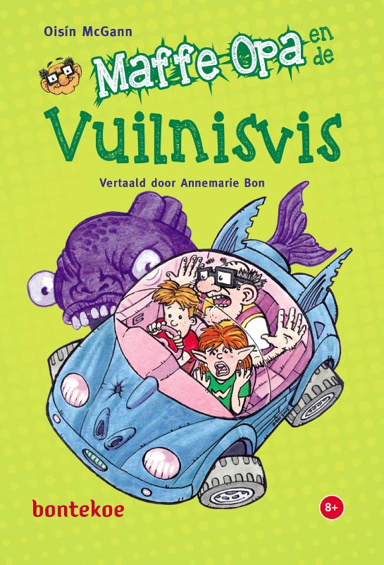 Omslag van Maffe opa en de vuilnisvis