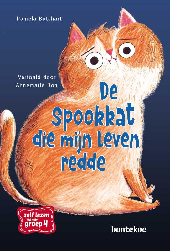 Omslag van De spookkat die mijn leven redde