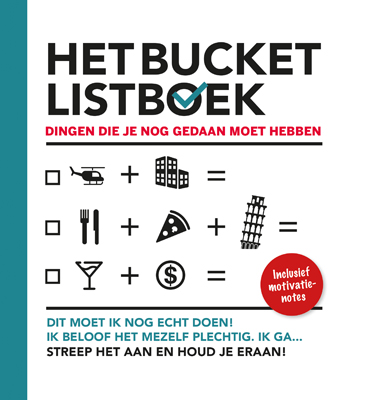 Omslag van Het bucket listboek