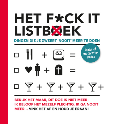 Omslag van Het fuck it listboek