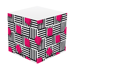Omslag van Memoblok Geometric