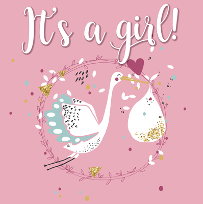 Omslag van It's a girl