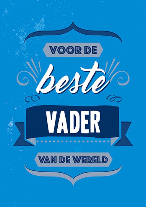 Omslag van Voor de beste vader van de wereld