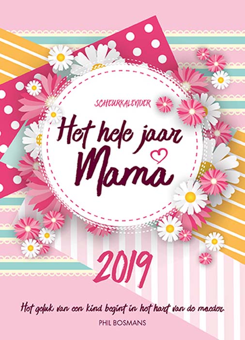 Omslag van Het hele jaar mama scheurkalender 2019