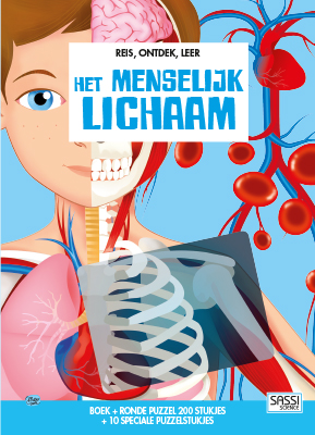 Omslag van Reis, ontdek, leer het menselijk lichaam