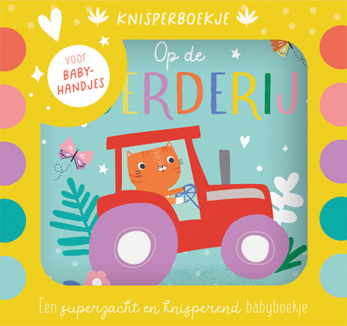 Omslag van Knisperboekje - Op de boerderij