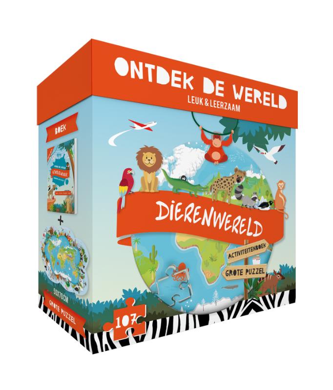 Omslag van Ontdek de wereld - Dierenwereld